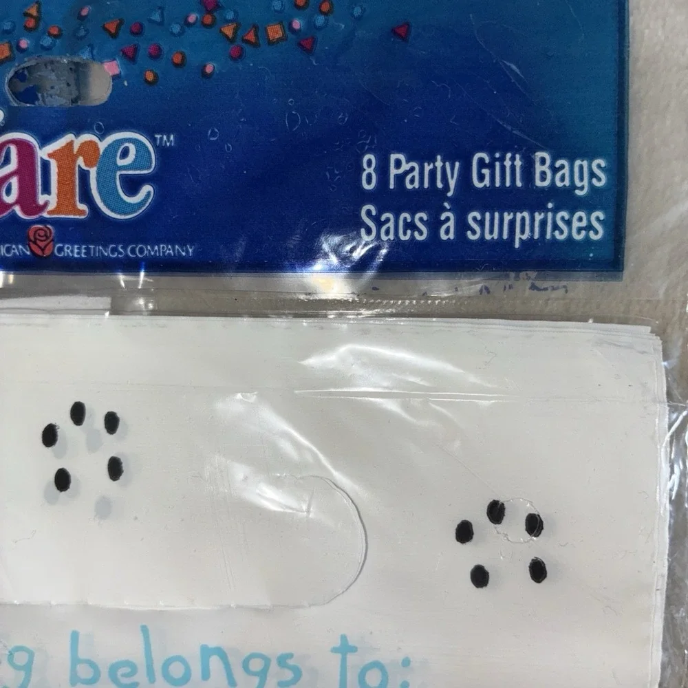 Paddington Bear Party Gift Bags (8) Lot Of 4 American Greetings 1998 Vintage‎